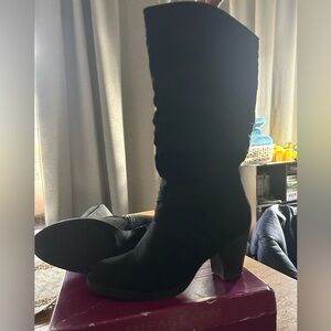 Rampage Eleasa Women’s Suede Boots 9m